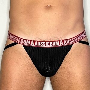 Aussiebum mens mesh jockstrap